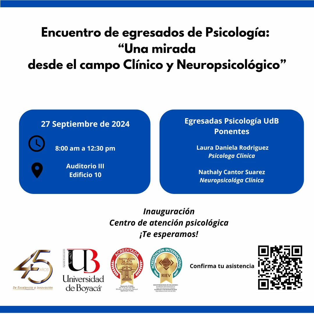 Jornada de Actualización para egresados del programa de Psicología