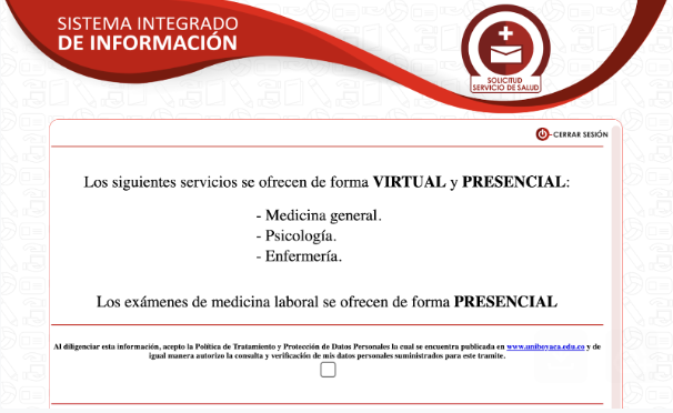 Agenda tu cita médica, psicológica y de enfermería a través del SIIUB