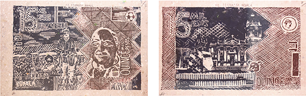 Primer lugar: Diane Estefany Barón Molina. Estudiante del Liceo León de Greiff (Tunja – Boyacá). Obra: “Mi tierra Boyacá”.