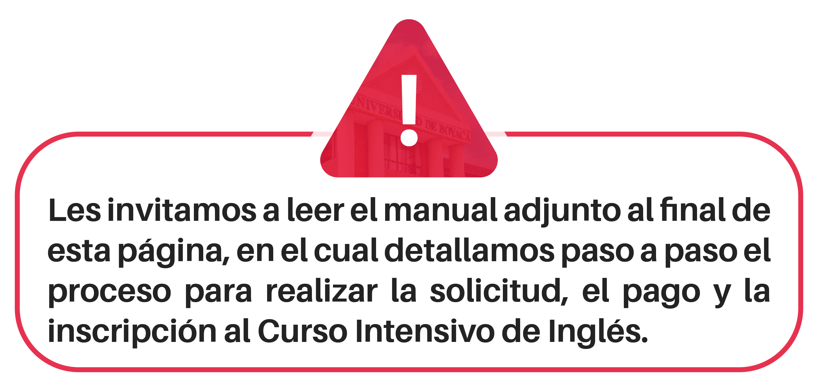 Les invitamos a leer el manual de inscripción adjunto al final de esta página. 