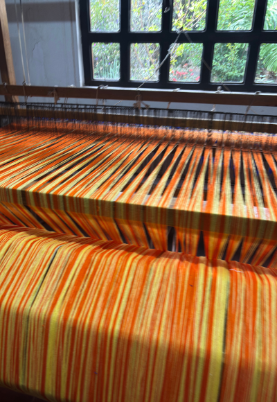 Telar de la señora Elba en Duitama