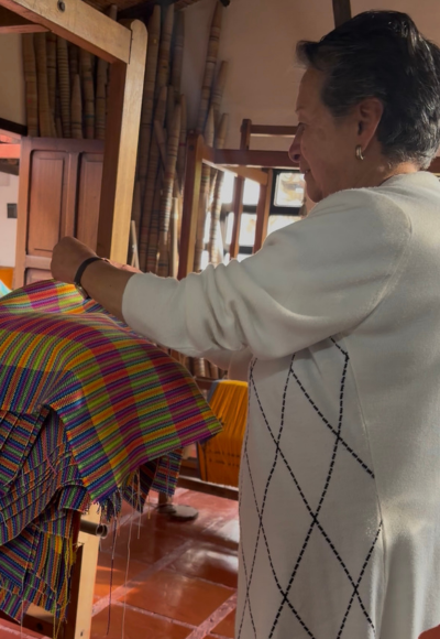 Doña Elba a sus 68 años