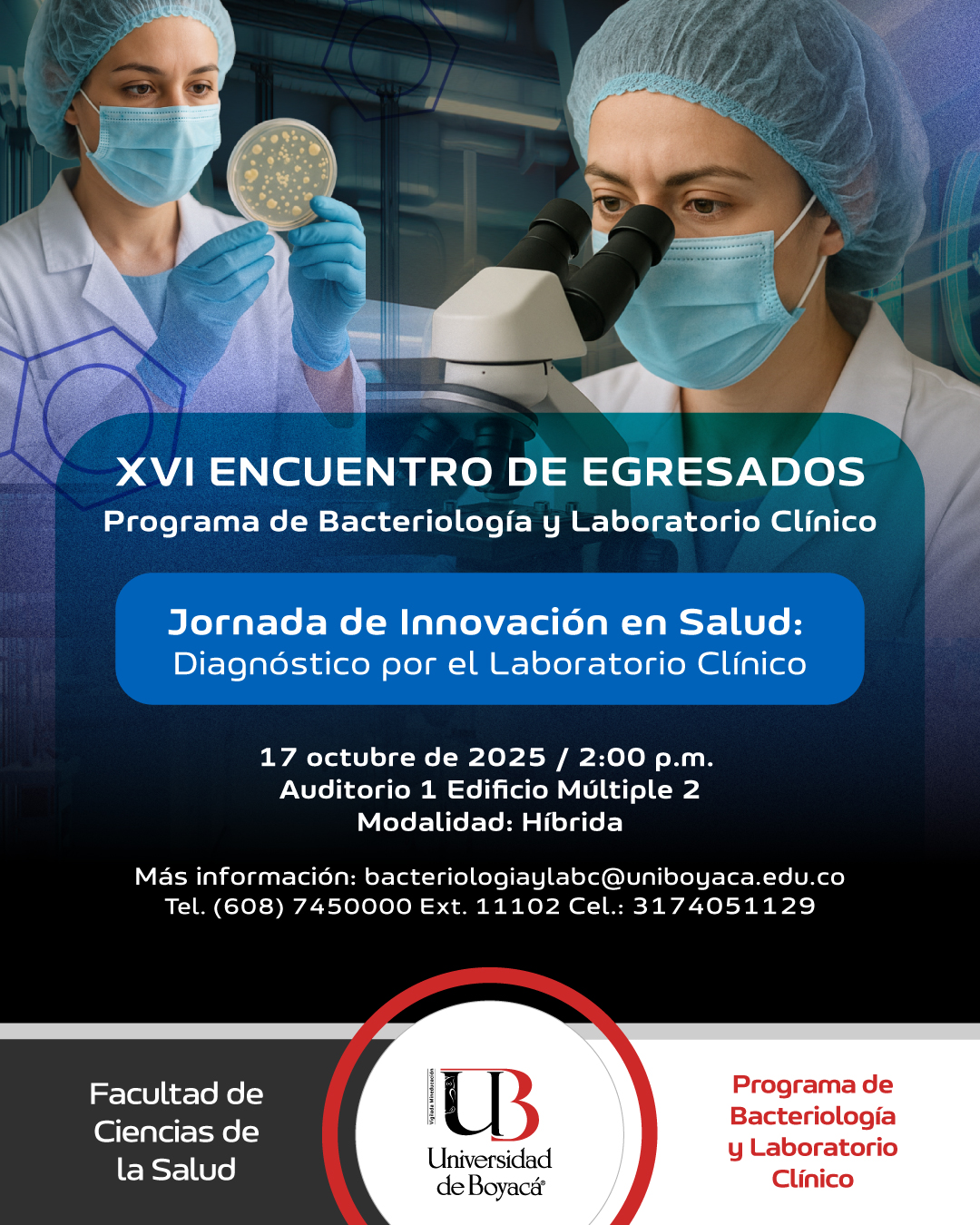 Jornada de Innovación en Salud: Diagnóstico por el Laboratorio Clínico