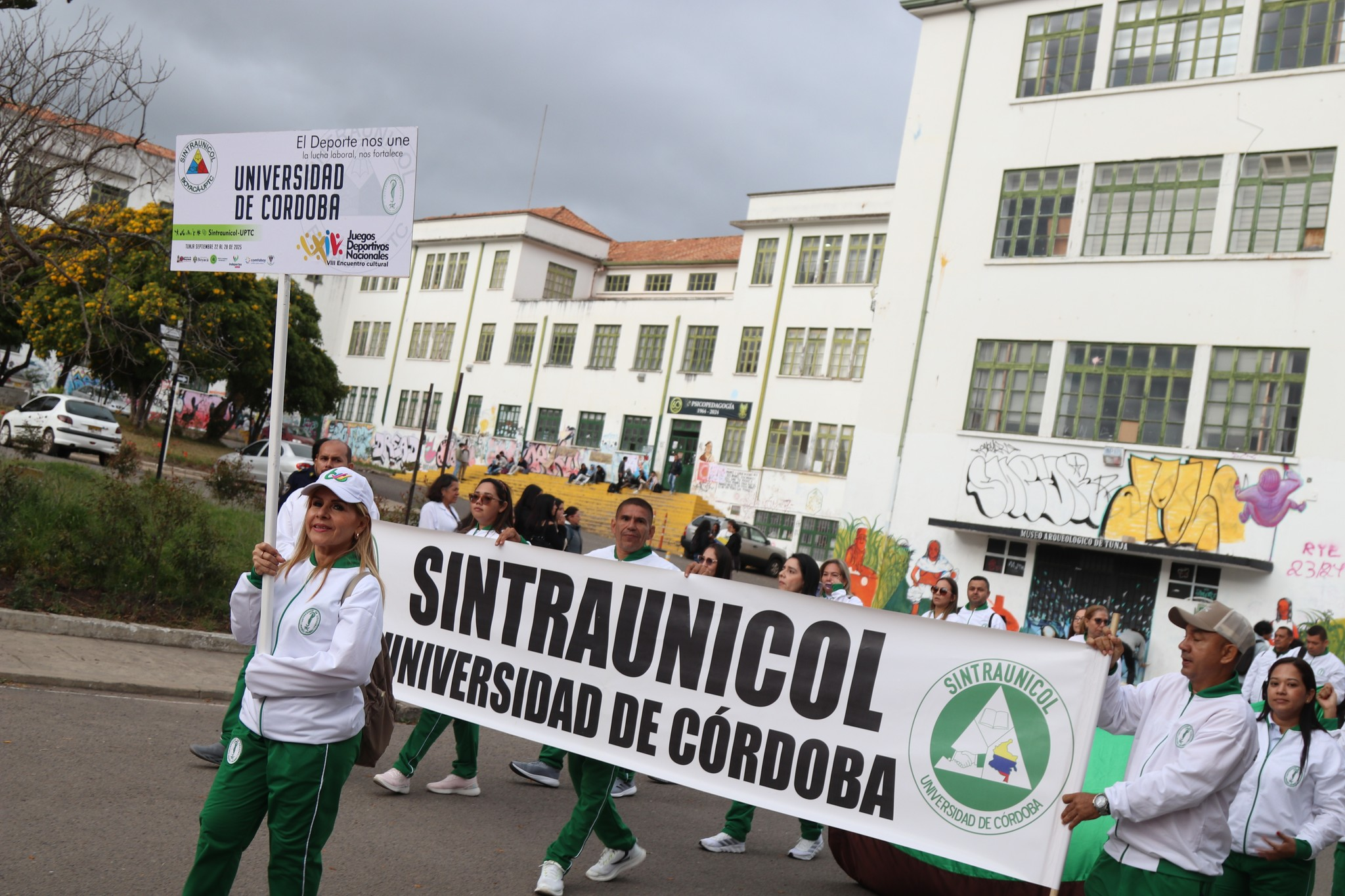UPTC (Universidad Pedagógica y Tecnológica de Colombia). 23 de septiembre. Inauguración Sintraunicol.