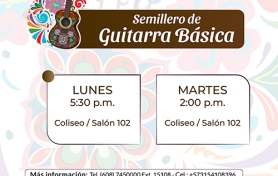 Únete a nuestro grupo de guitarra básica